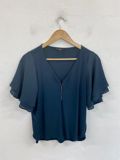 Fabulous Next Blouse UK6 Slate Blue VT002