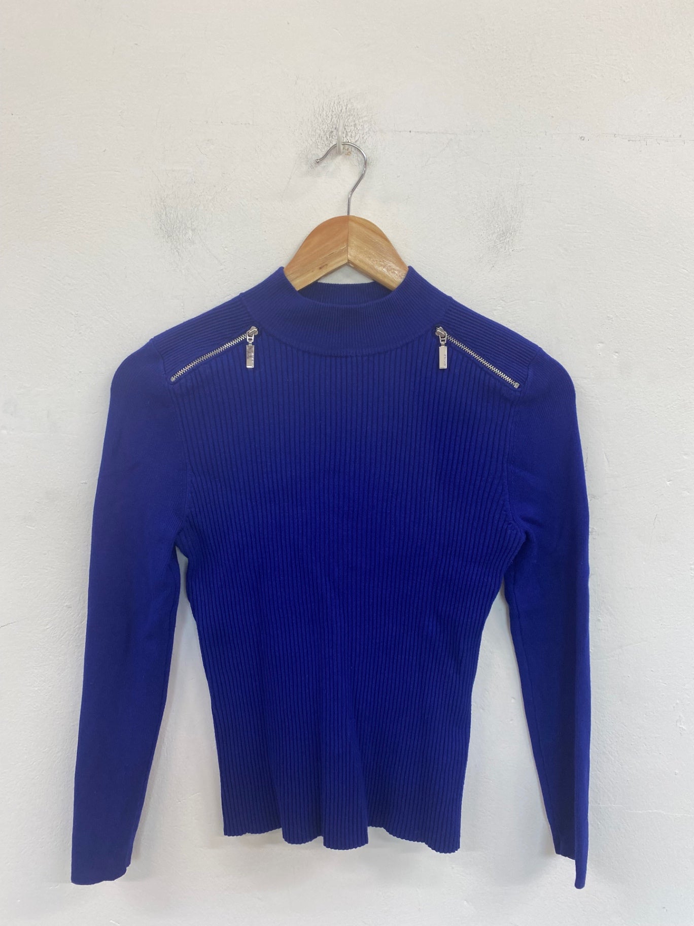 Fabulous Star By Julien MacDonald Jumper UK12 Blue AM013