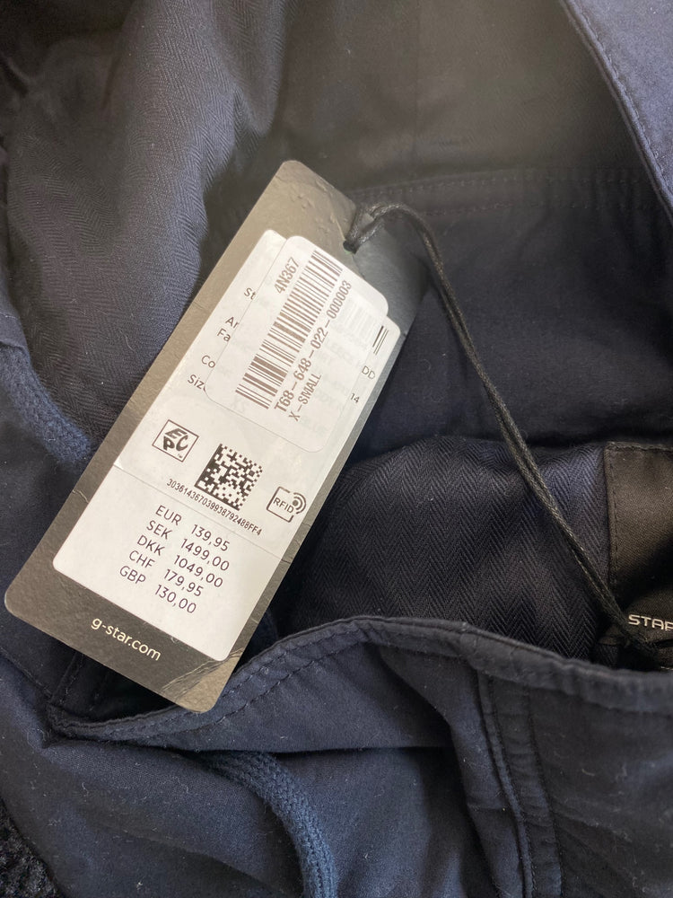 Fabulous G-Star Raw Teddy Fleece UK XS Navy VT002