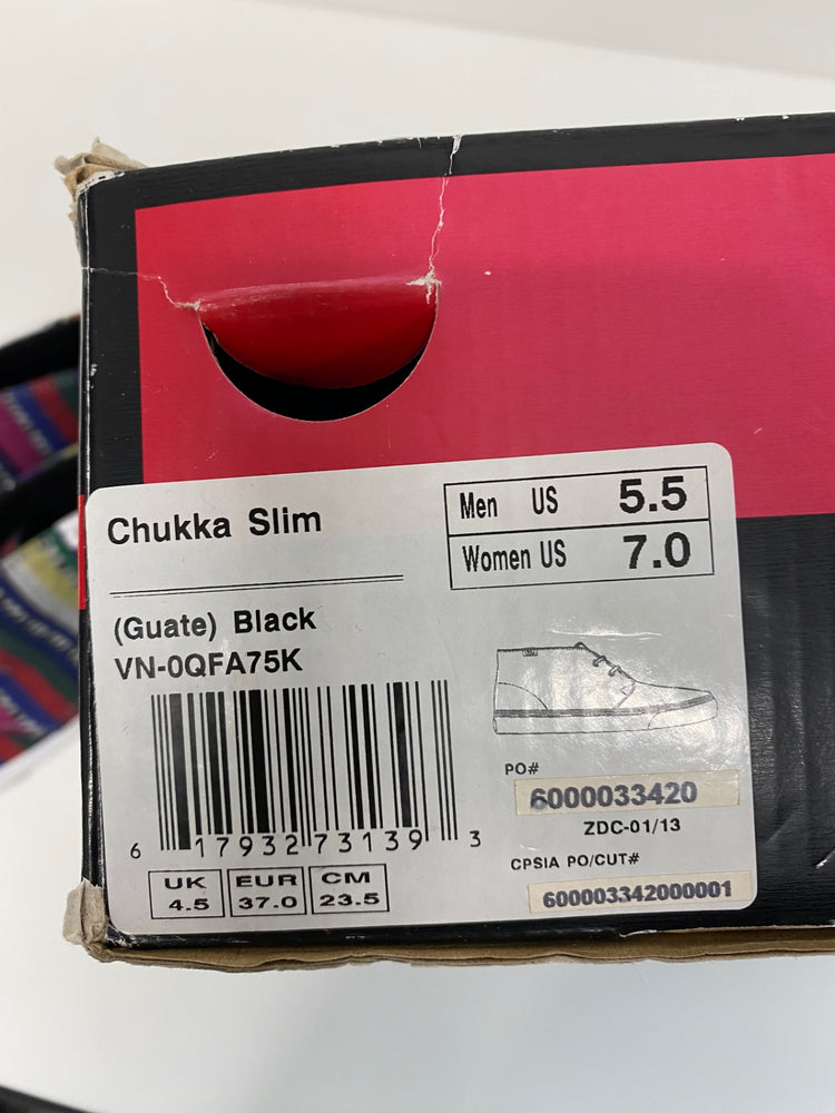 Fabulous Vans chukka Slim Guate Sneakers UK5 Multicolor Aztec GC003