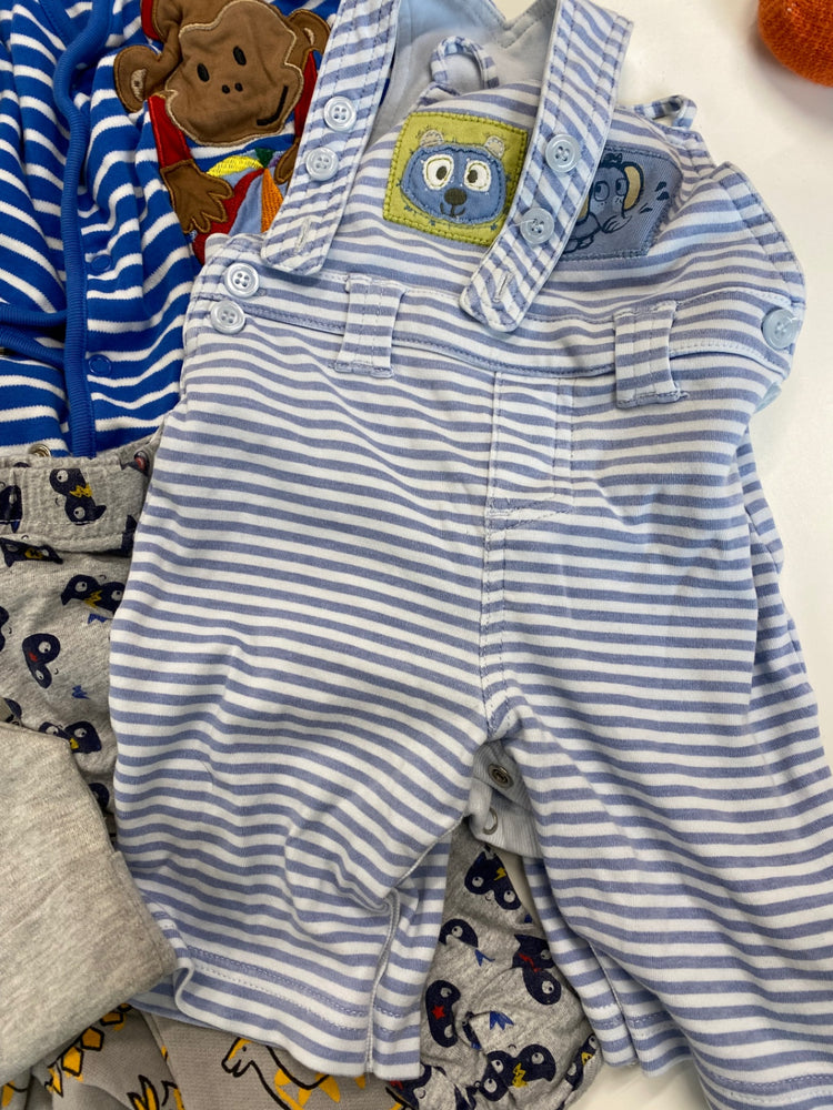 Fabulous Jojo Bebe Maman Children's Bundle #4 Age 0-3 months blues Greys AM013
