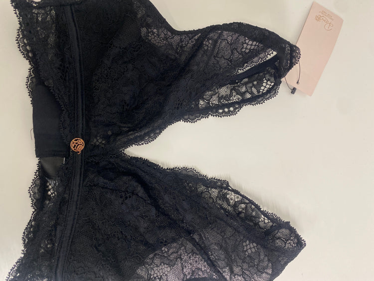 Fabulous Rosie m&s Lingerie UK6 Black sexy VT002