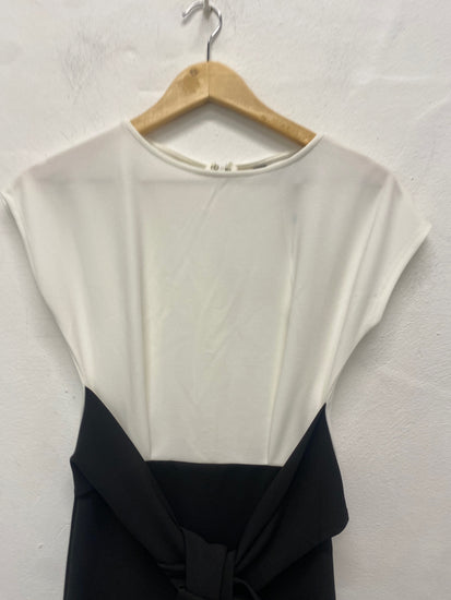 Fabulous Lipsy london Dress UK6 Black and White VT002