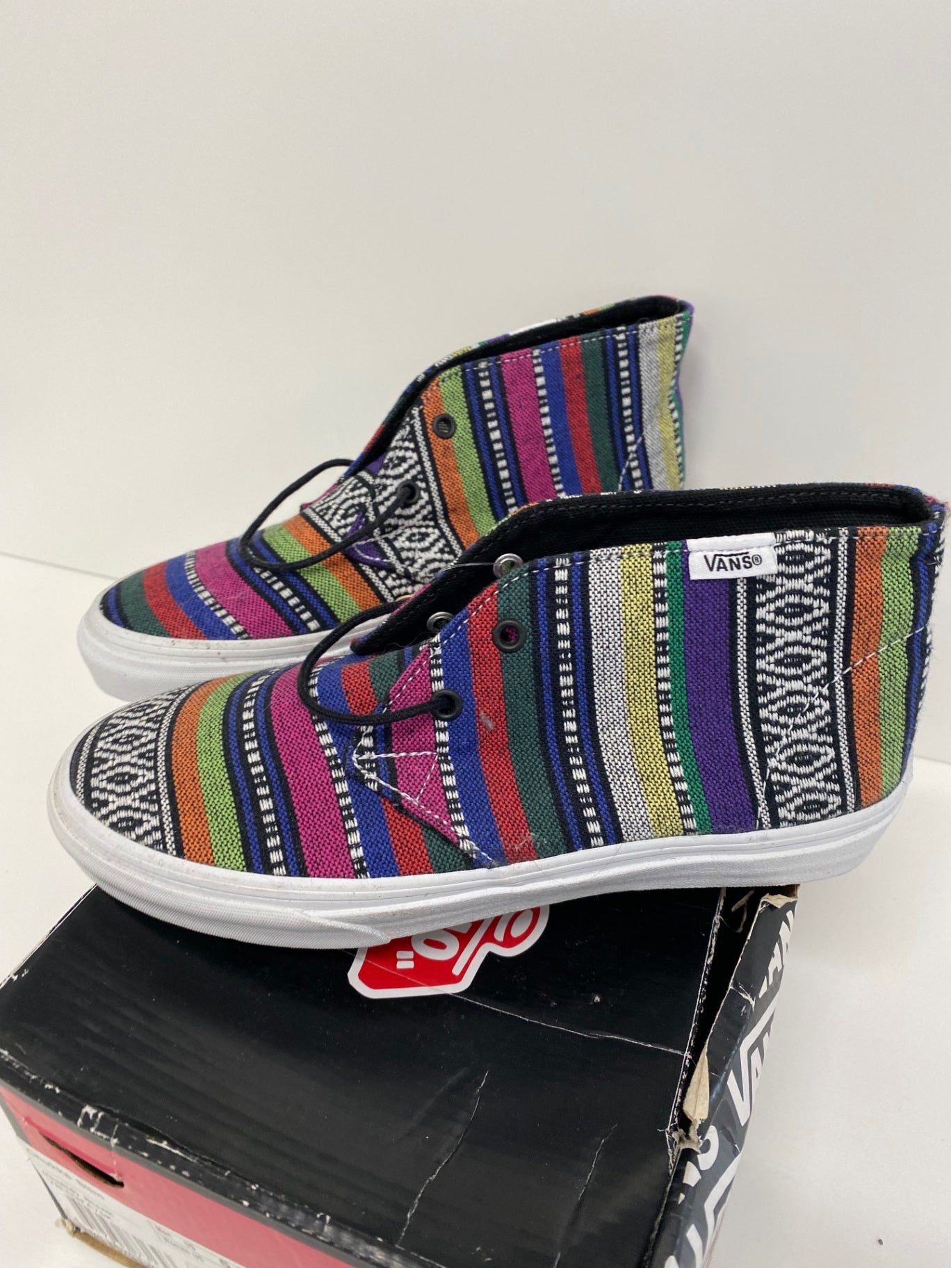 Fabulous Vans chukka Slim Guate Sneakers UK5 Multicolor Aztec GC003
