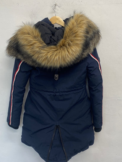 Fabulous Jack1T Winter Coat UK XS Navy Blue down VT002