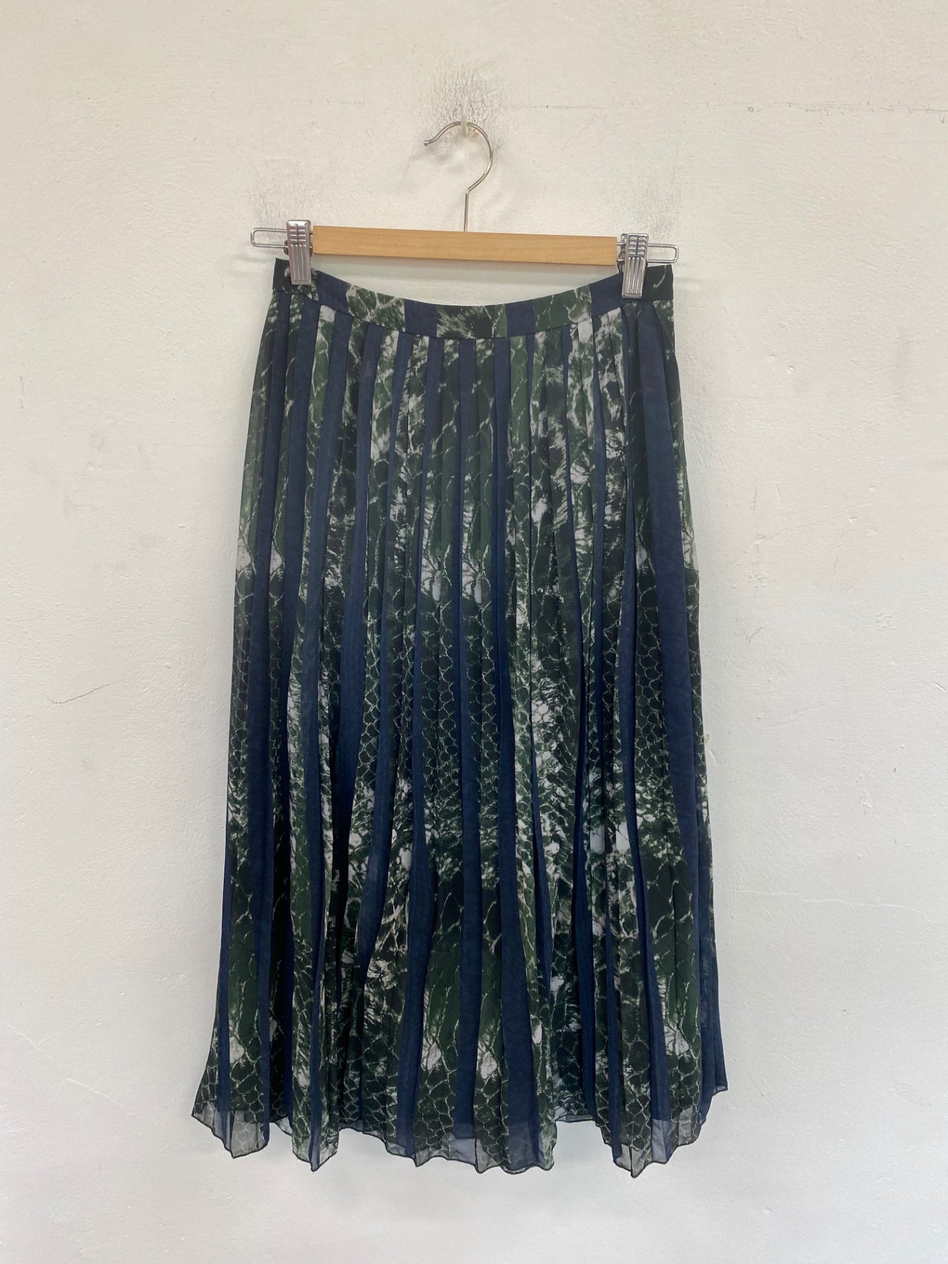 Fabulous ASOS Skirt UK8 Green & Navy VT002
