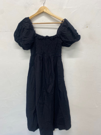 Fabulous New Look Dress UK12 Black maternity summer GC003