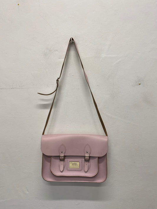 Fabulous The Leather Satchel Co Leather Satchel baby pink prepped vibes GC003