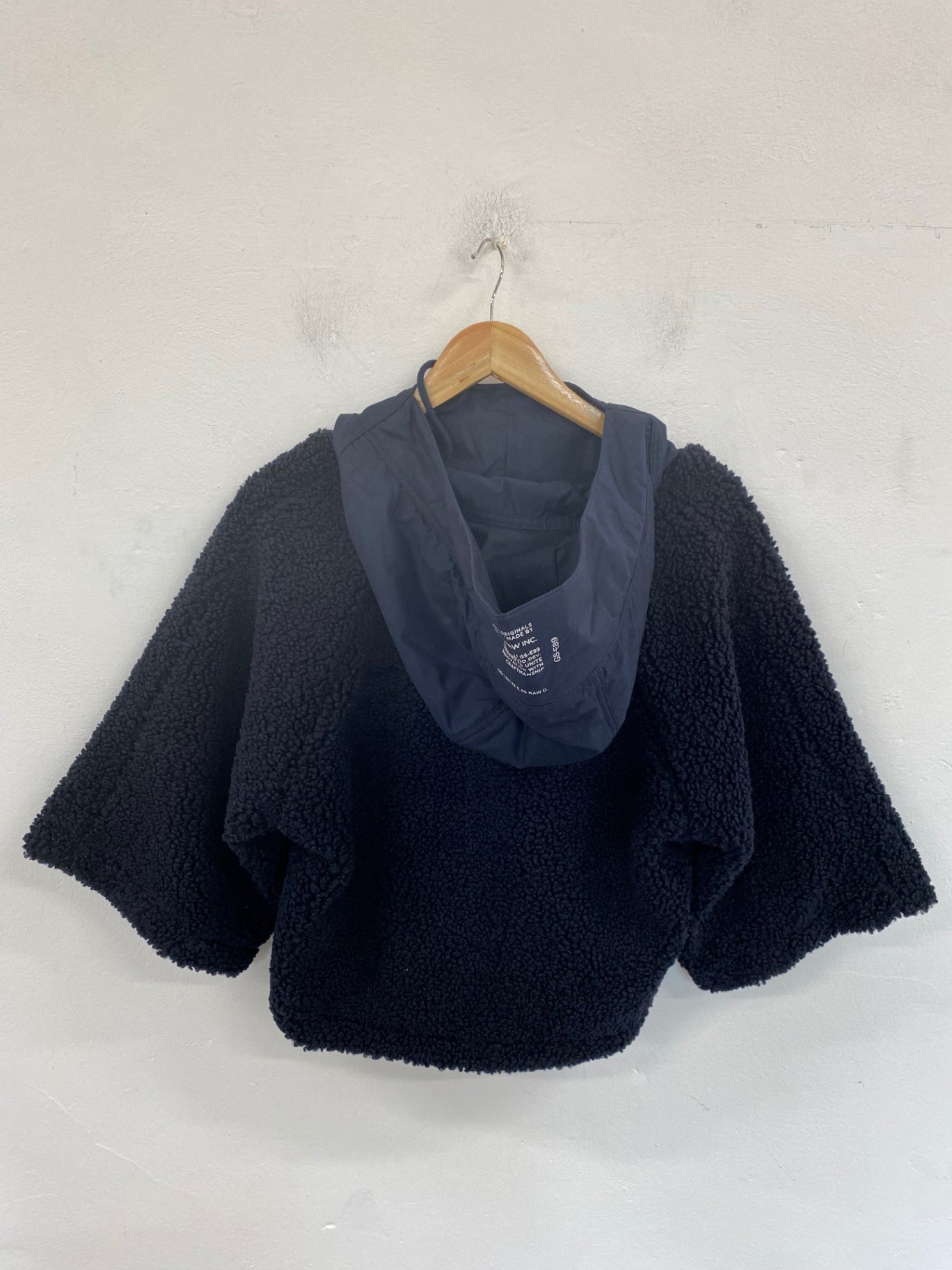 Fabulous G-Star Raw Teddy Fleece UK XS Navy VT002