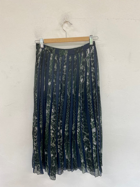 Fabulous ASOS Skirt UK8 Green & Navy VT002