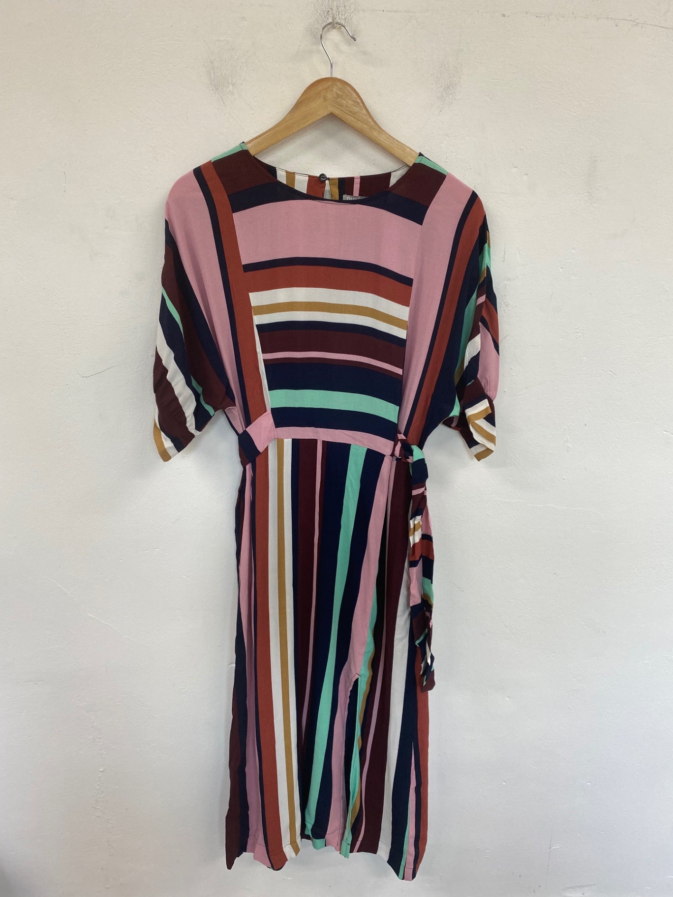 Fabulous Oliver Bonas Midi Dress UK10 Multicolour AM013