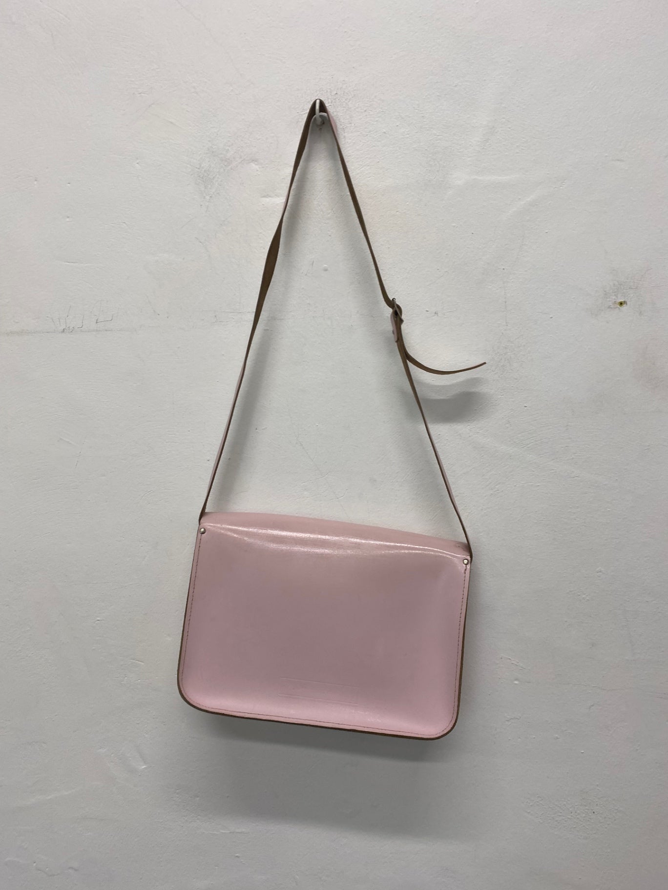 Fabulous The Leather Satchel Co Leather Satchel baby pink prepped vibes GC003