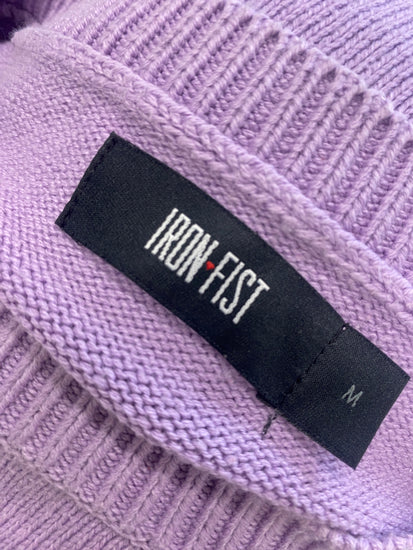 Fabulous Iron fist carebears Sweater UK M Lilac GC003