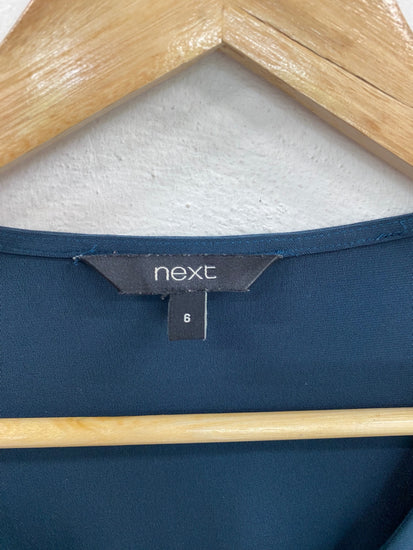 Fabulous Next Blouse UK6 Slate Blue VT002