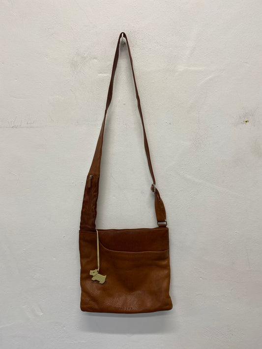 Fabulous Radley Messenger crossbody Tan characterful GC003