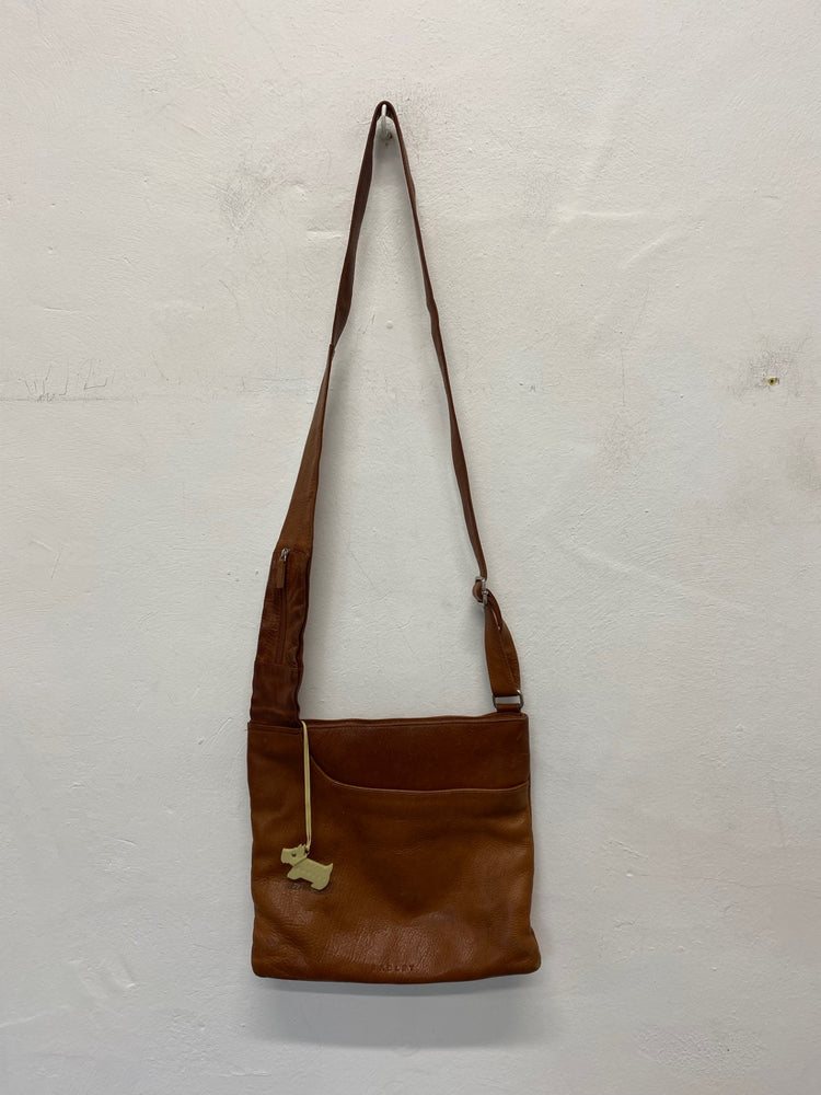 Fabulous Radley Messenger crossbody Tan characterful GC003