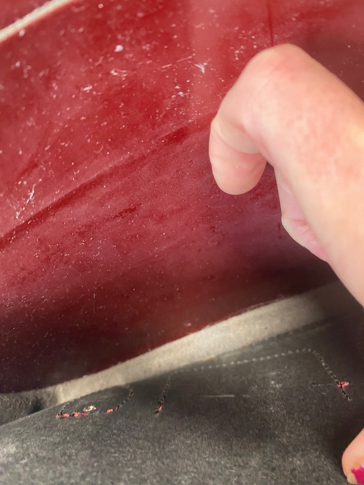 Fabulous Leather Satchel Co. Bag preppy burgundy GC003