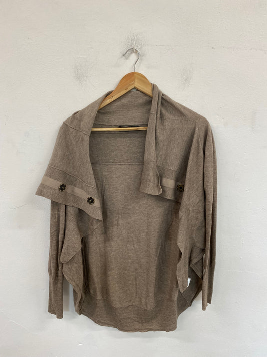 Fabulous All Saints Cardigan UK6 Beige VT002