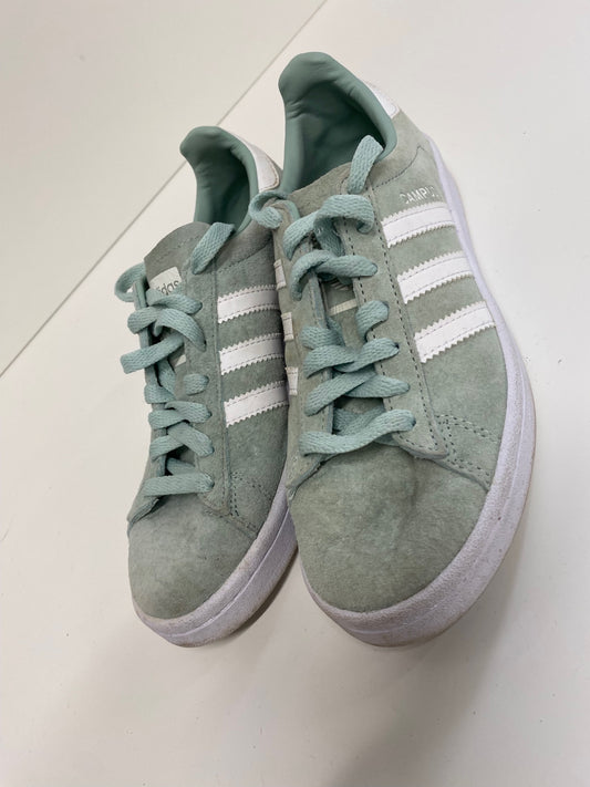 Fabulous Adidas Campus Sneakers UK3.5 Mint Green Classics GC003