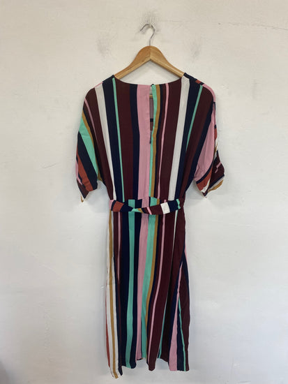 Fabulous Oliver Bonas Midi Dress UK10 Multicolour AM013
