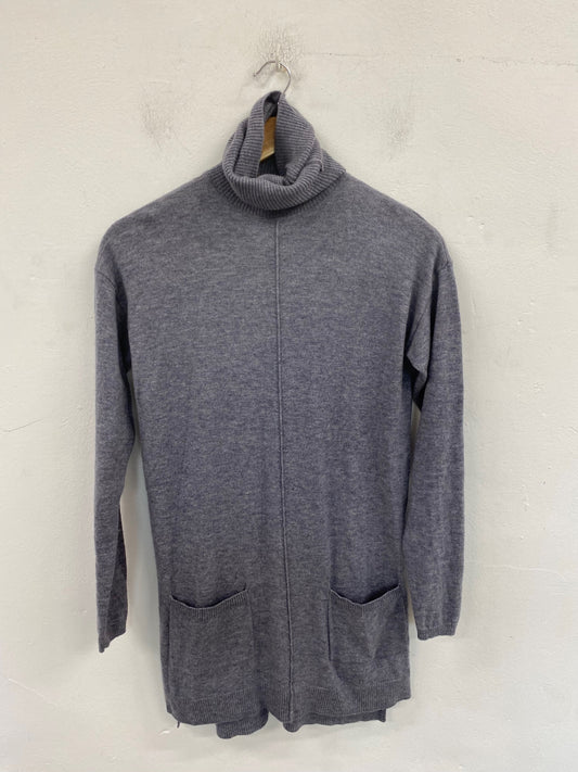 Fabulous FatFace Longline Jumper UK6 Grey VT002