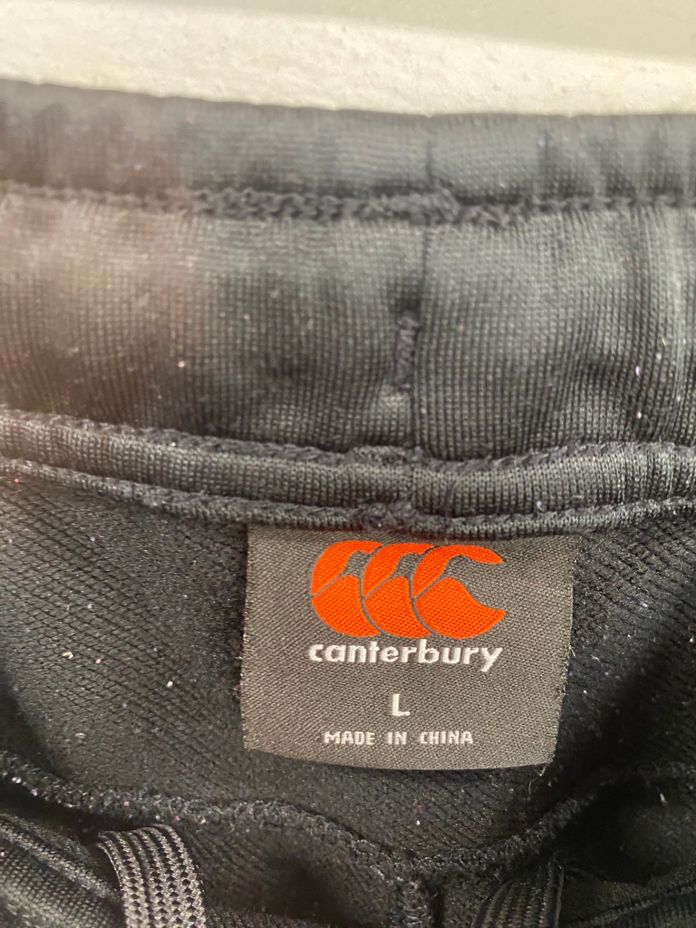 Sporty Canterbury Joggers UK L Black FH004