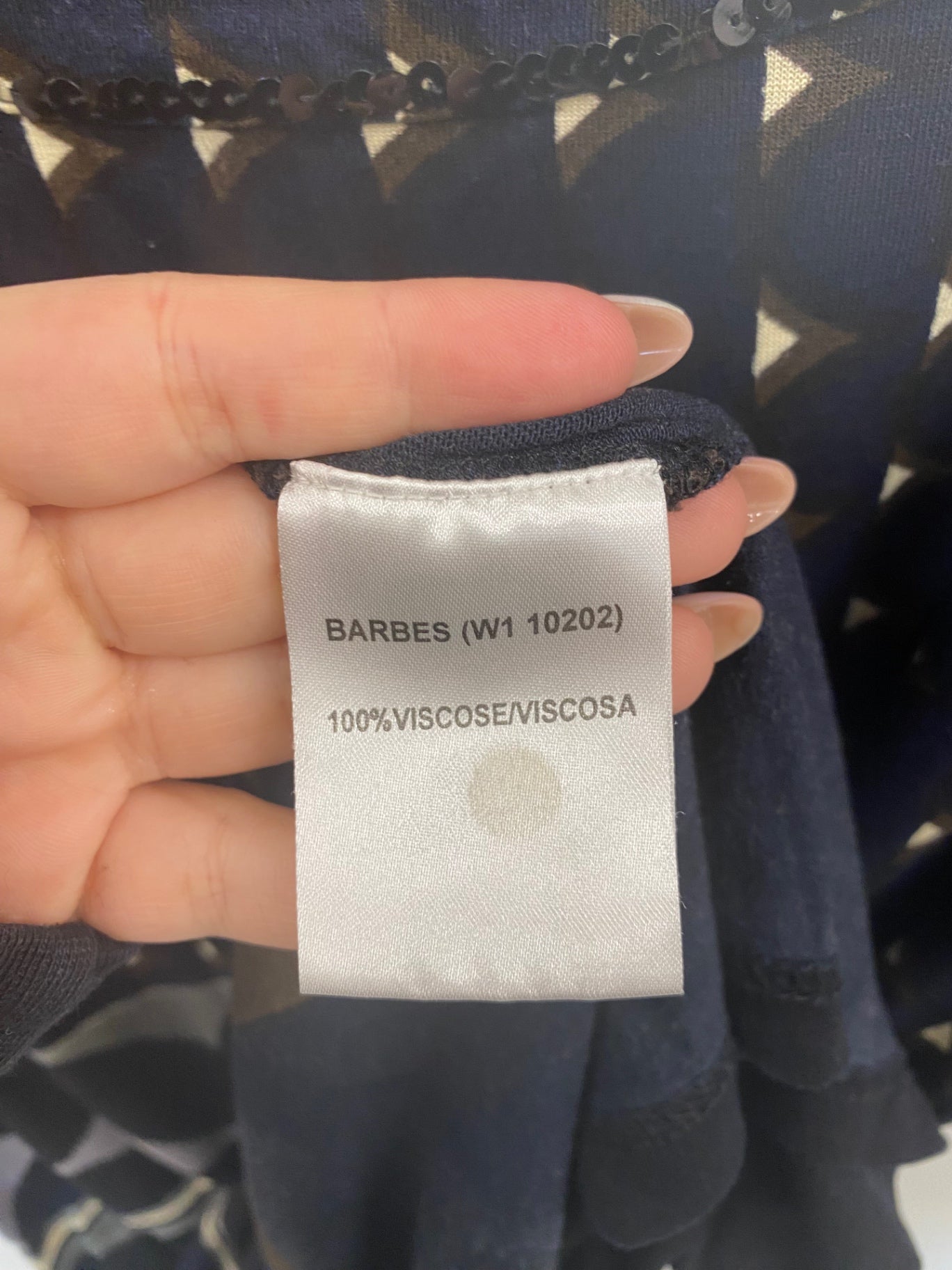 Gorgeous Derhy Tunic UK S Multicolour FH004