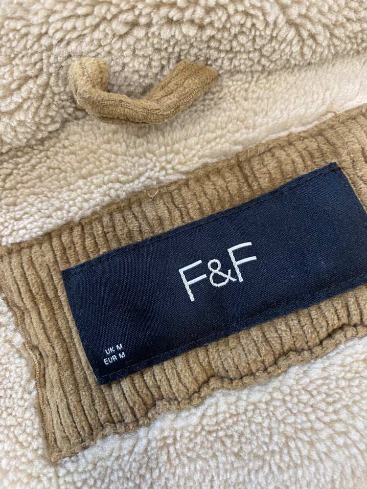 Gorgeous F&F Jacket UK M Beige casual DF002