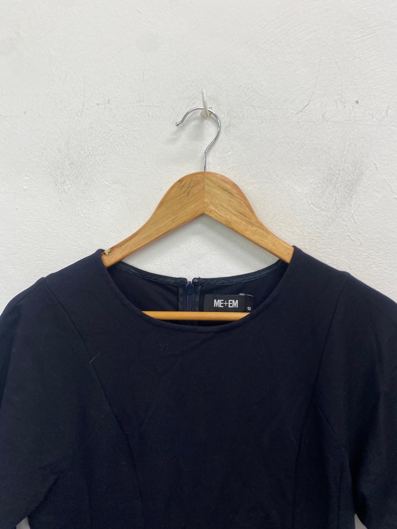 Gorgeous ME+EM Dress UK12 Navy Blue AO001