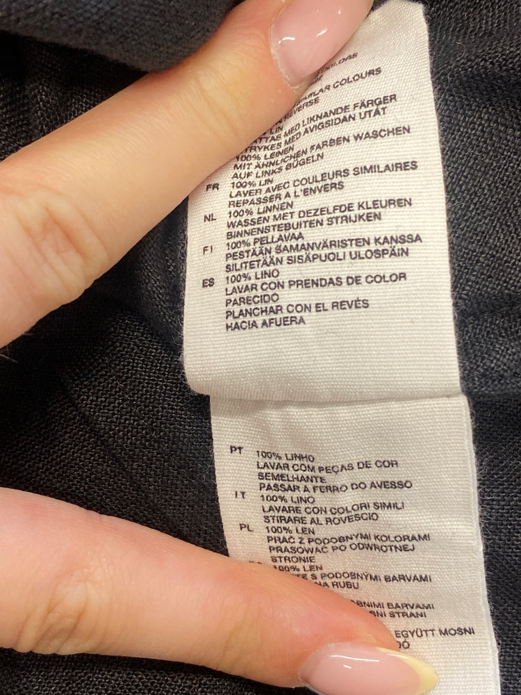 Gorgeous H&M Tank Top UK12 Black sequin MM005