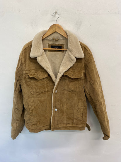 Gorgeous F&F Jacket UK M Beige casual DF002