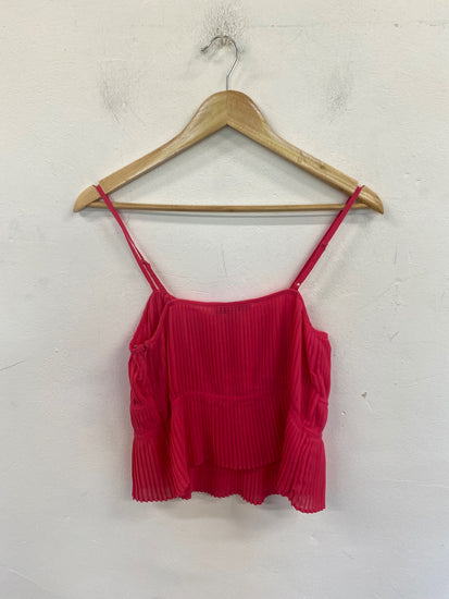 Gorgeous Marks & Spencers Crop Top UK10 Pink FH004