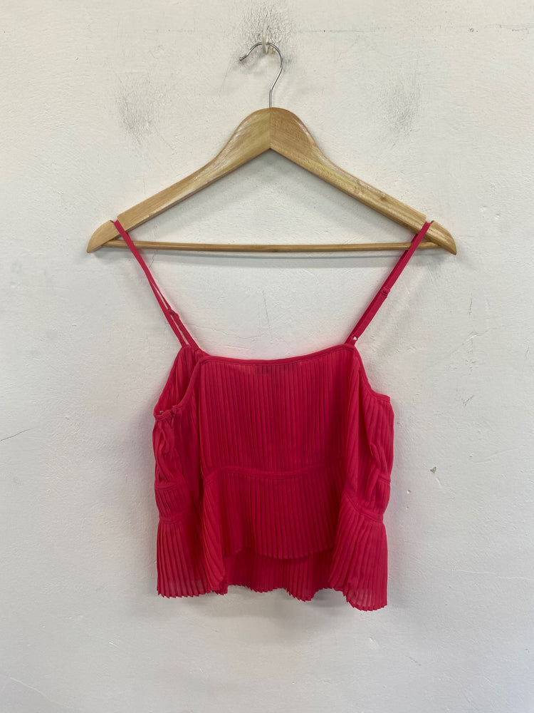 Gorgeous Marks & Spencers Crop Top UK10 Pink FH004