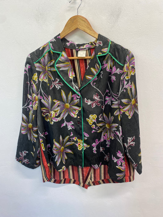 Gorgeous E by Elouise Kimono UK M botanical SS002