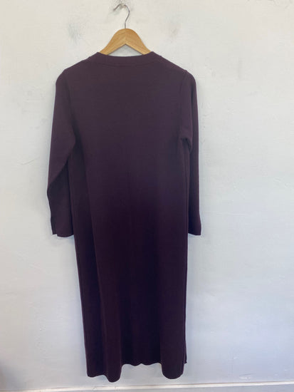 Gorgeous Marks & Spencers Longline Cardigan UK12 Purple FH004