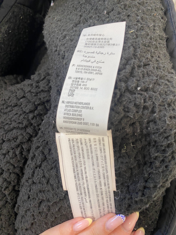 Gorgeous Hollister Gilet UK M Black casual DF001