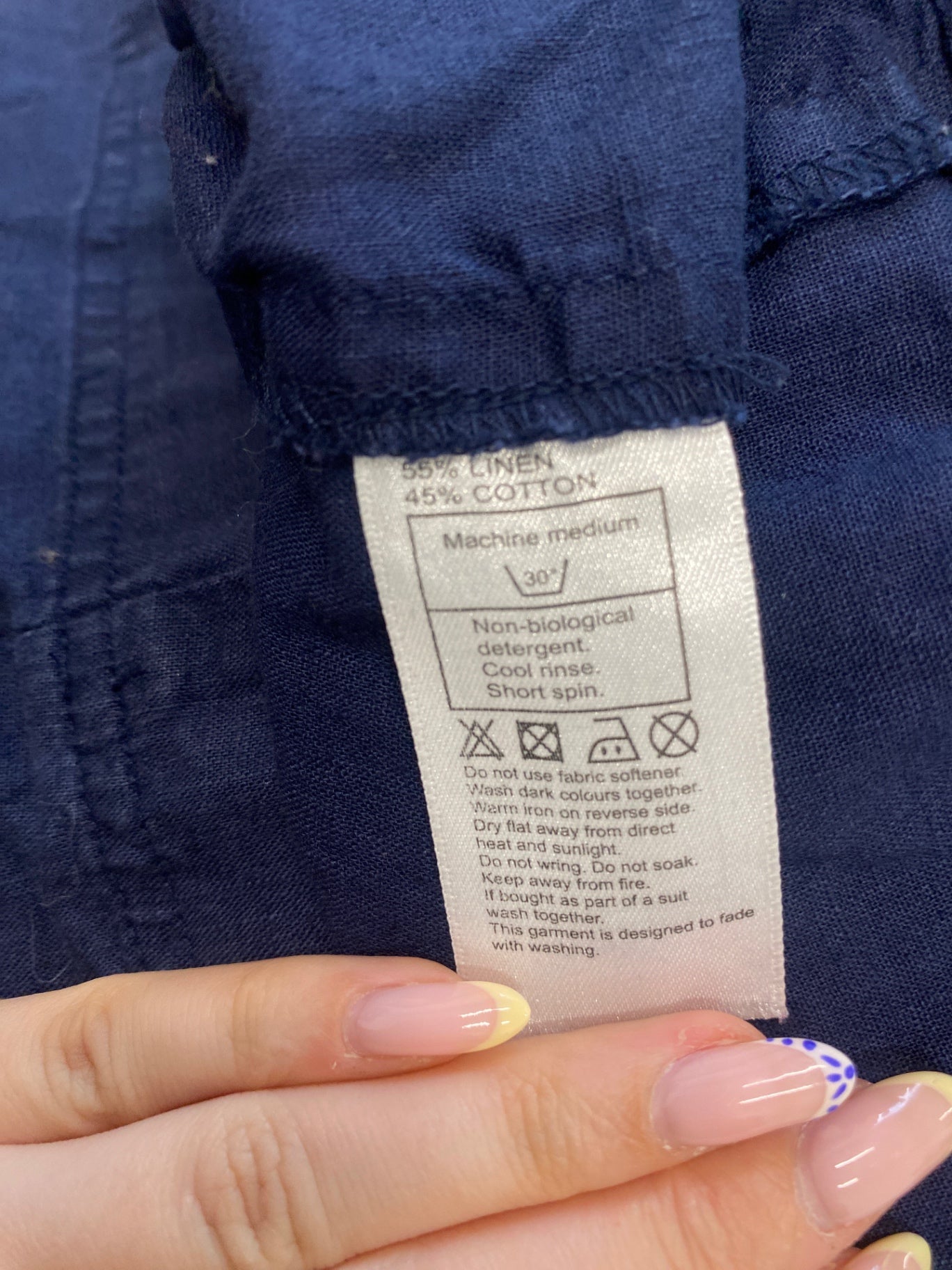 Gorgeous Monsoon Dress UK10 Navy blue MM005