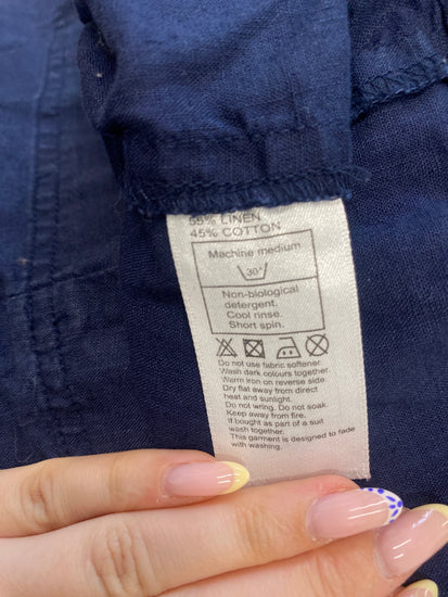 Gorgeous Monsoon Dress UK10 Navy blue MM005