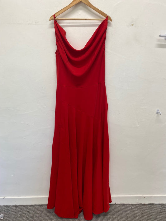 Gorgeous YAURA Evening Dress UK16 Red NR002