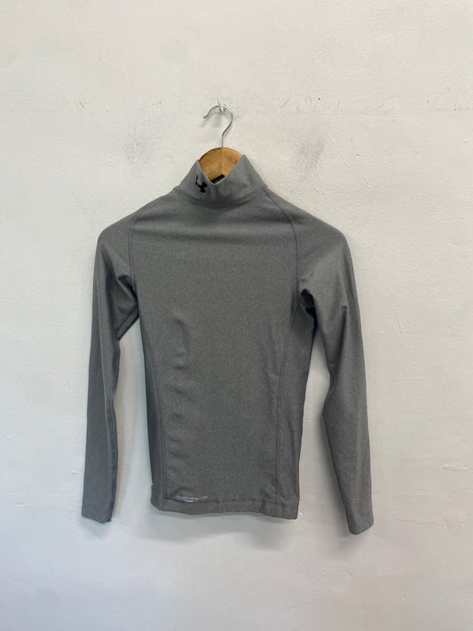 Fabulous Under Armour Long sleeve top UK S Grey FH004