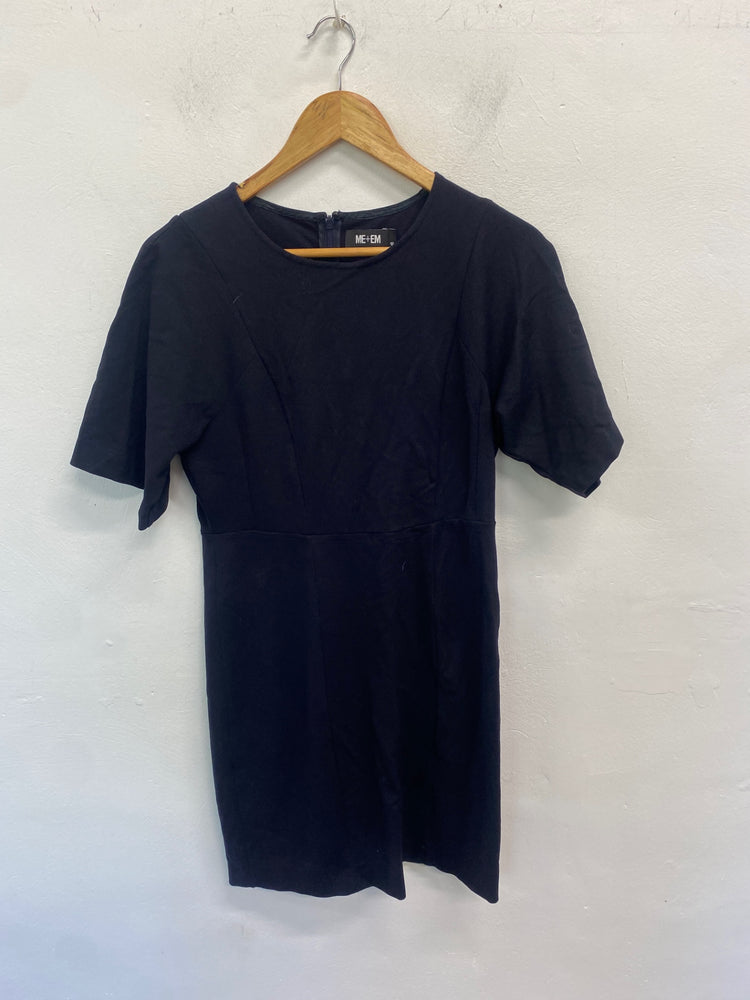 Gorgeous ME+EM Dress UK12 Navy Blue AO001