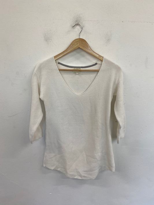 Gorgeous Next Jumper UK12 Cream FH004