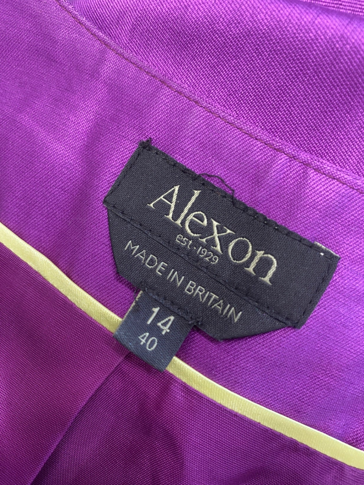 Gorgeous Alexon Bolero UK14 Purple wedding season NR002 