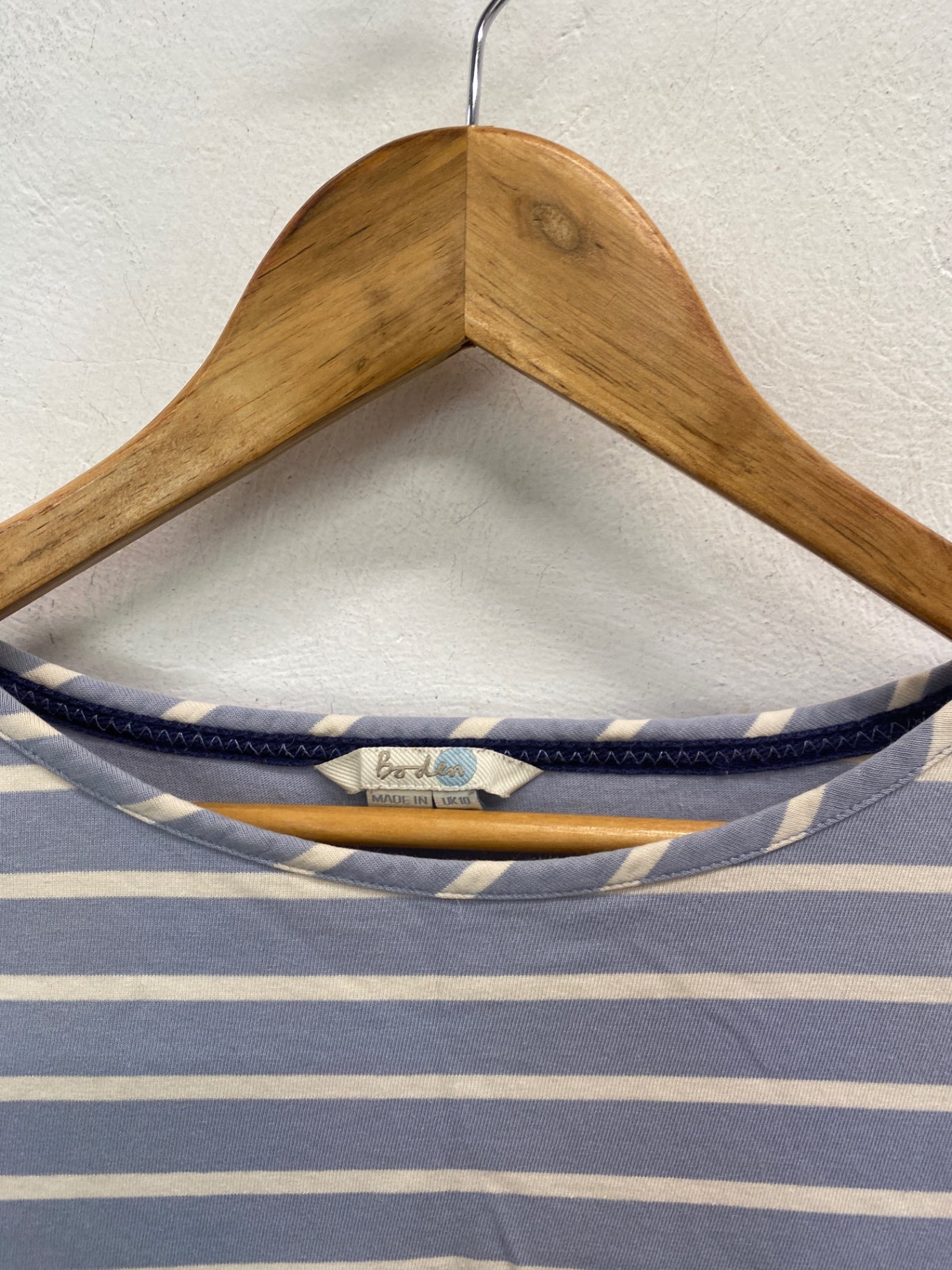 Gorgeous Boden Dress UK10 Blue and white MM005