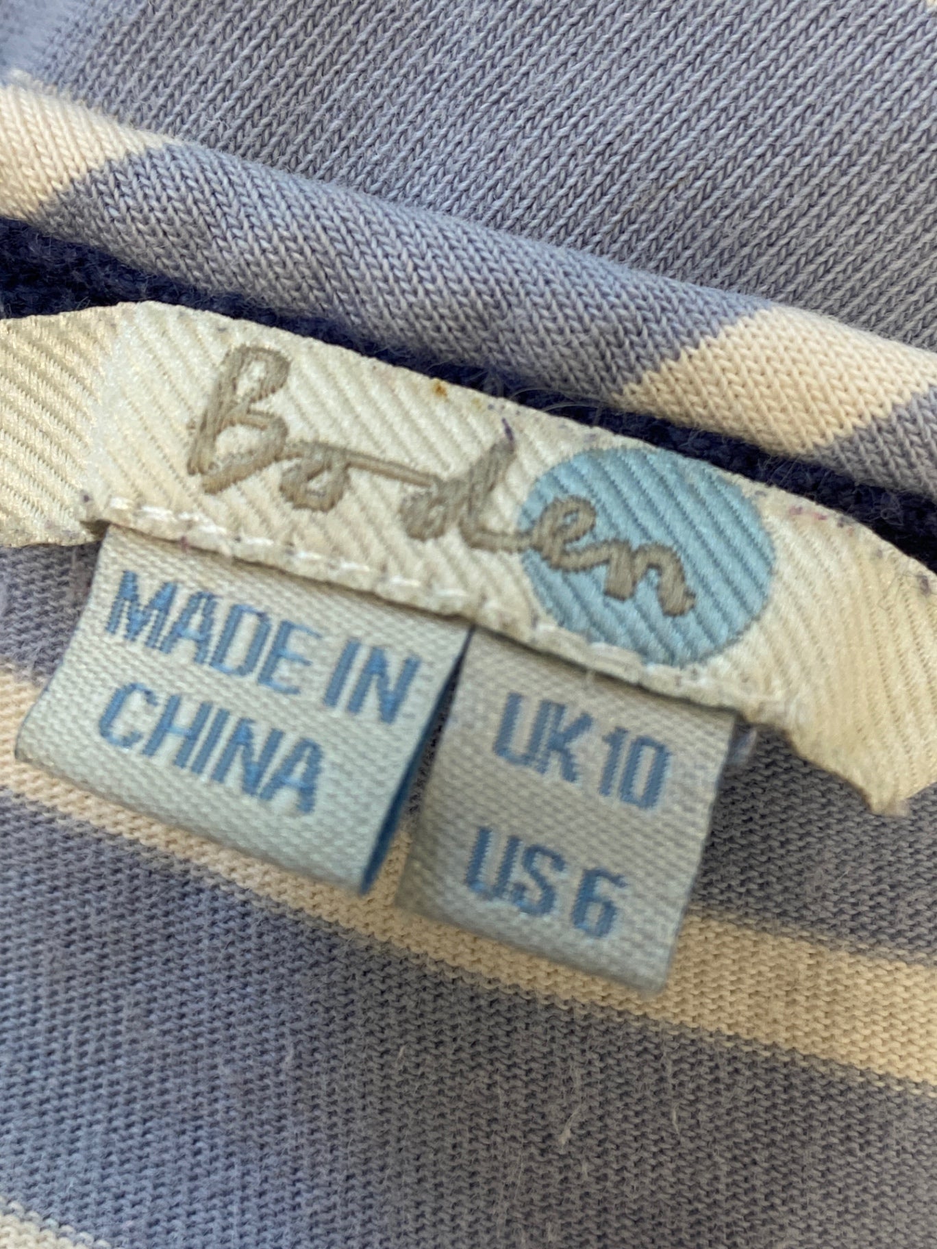 Gorgeous Boden Dress UK10 Blue and white MM005