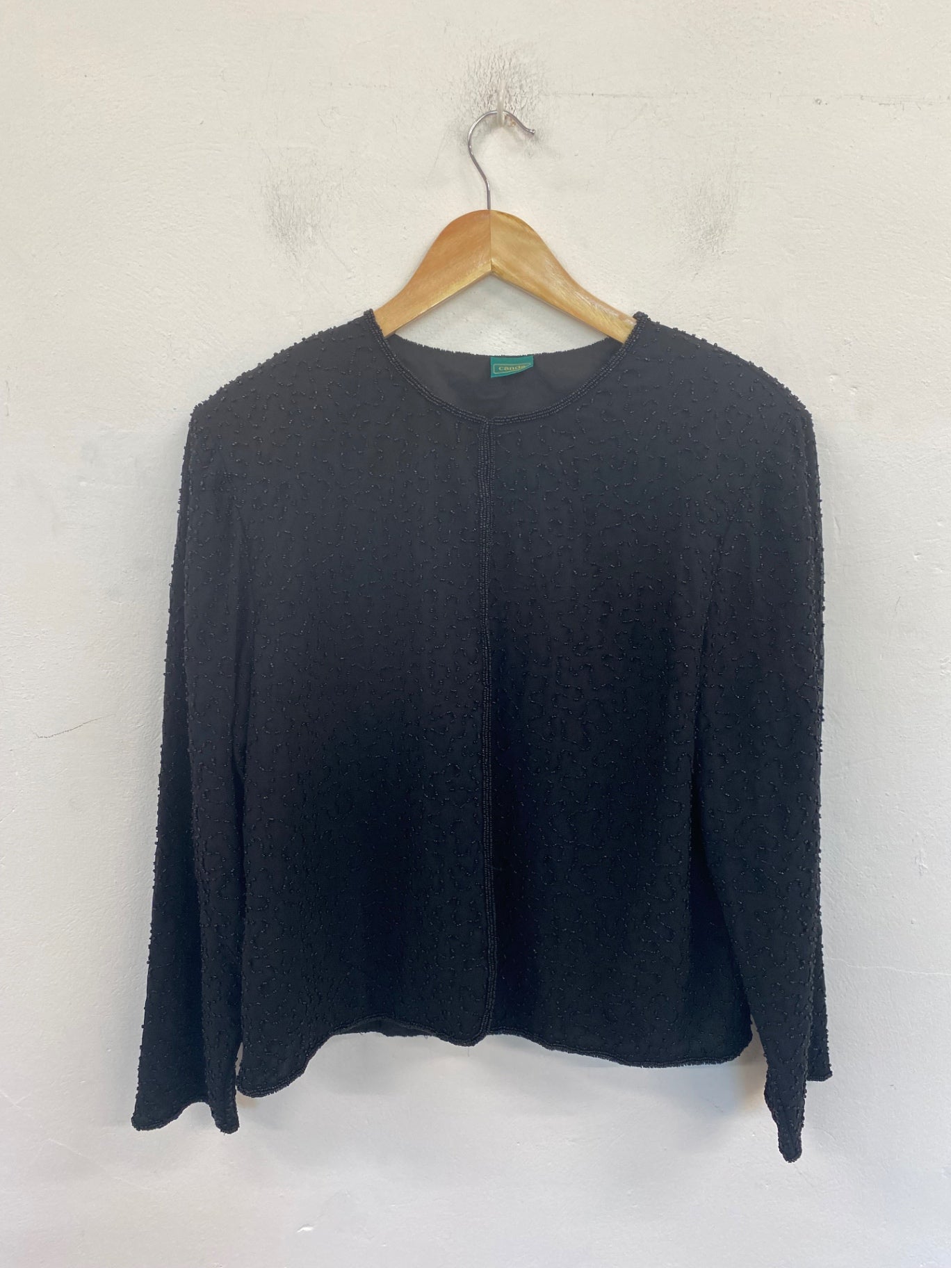 Gorgeous Canda Evening Jacket UK18 Black FH004