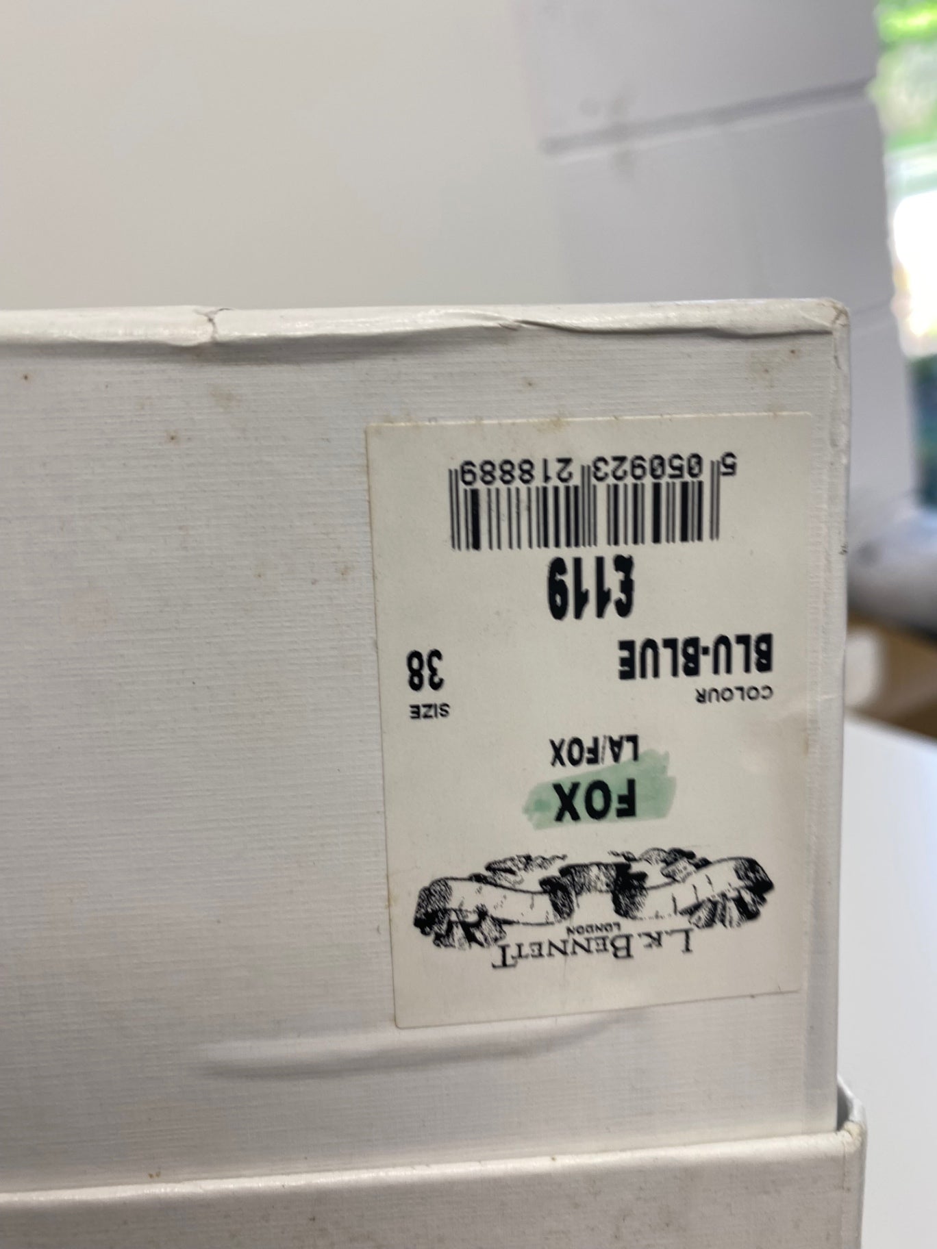 Gorgeous L.k. Bennet Ballet flats UK5 Navy Blue points FH004