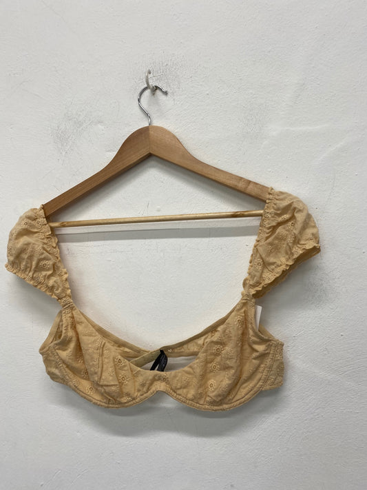 Gorgeous Urban Outfitters Bra 34C Butterscotch Yellow broderie FH004