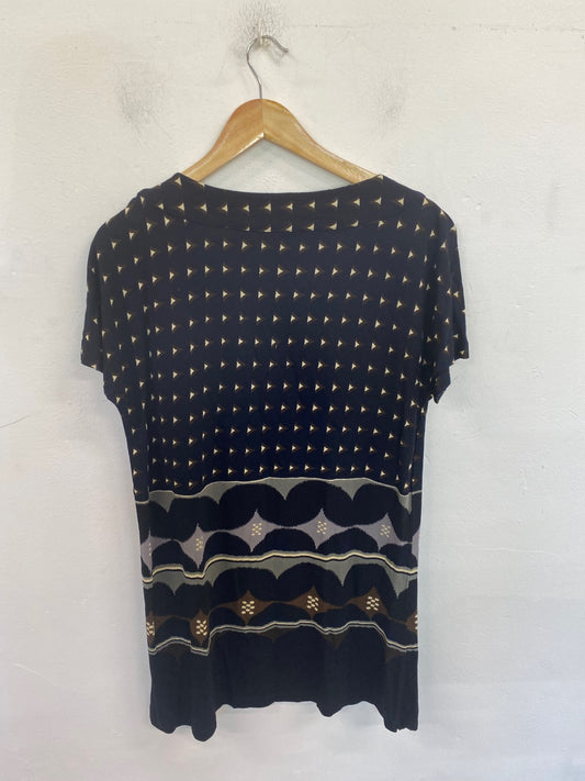 Gorgeous Derhy Tunic UK S Multicolour FH004