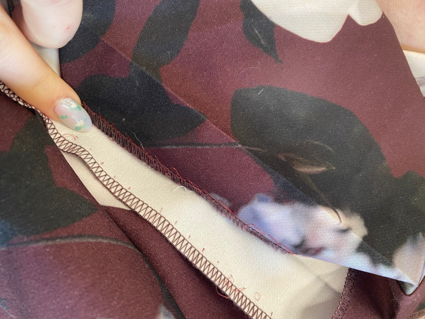 Gorgeous COAST Jumpsuit UK8 Burgundy Floral FH004